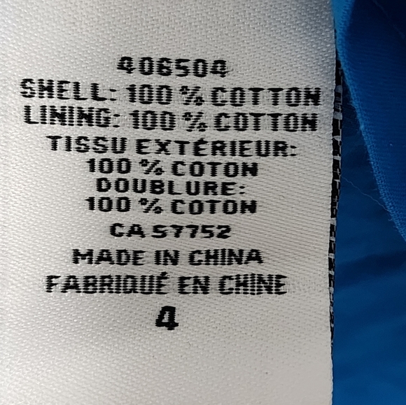 Alfred Sung cotton blue eyelet sleeveless dress - Size 4 - Picture 9 of 9